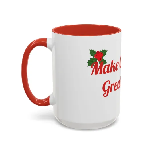 Donald Trump "Make Christmas Great Again" Accent Coffee Mug