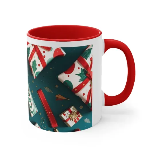 Accented Holiday Coffee Mug
