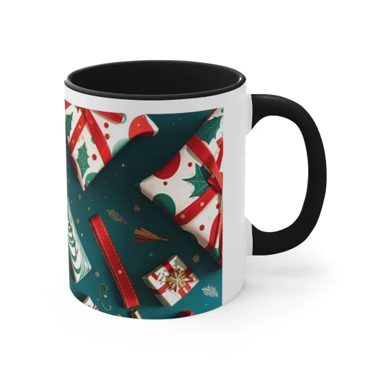 Accented Holiday Coffee Mug