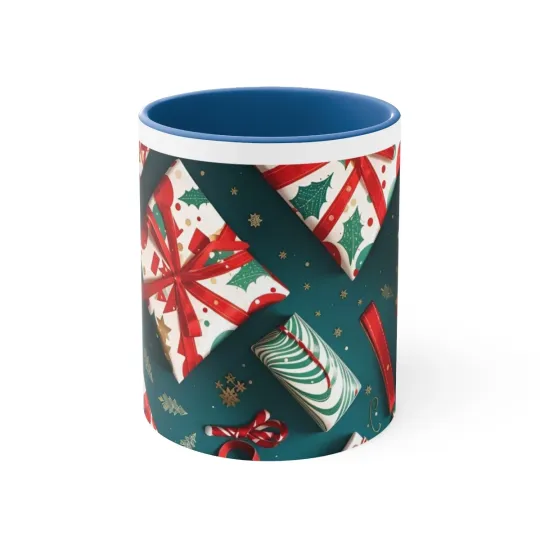 Accented Holiday Coffee Mug