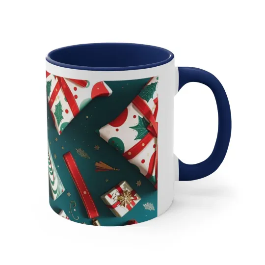 Accented Holiday Coffee Mug