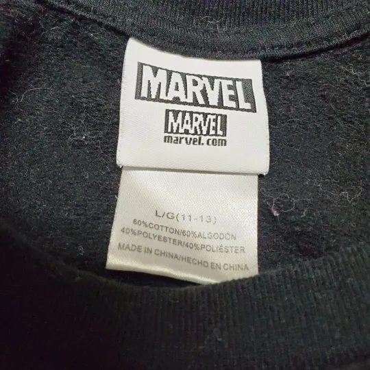 Marvel Ugly Christmas Sweater Large Holiday Festive Comics