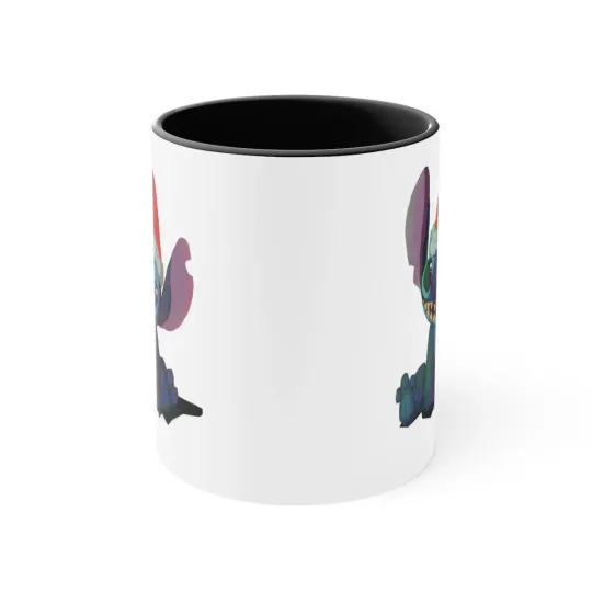 Christmas Stitch Accent Coffee Mug