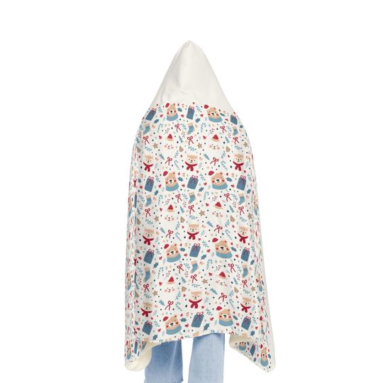 Snuggle Blanket with Hood  Cozy Wearable Blanket, Microfleece or Sherpa Lining