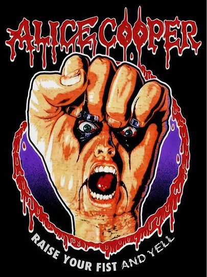 Alice Cooper Poster – Stylish Rock Wall Print