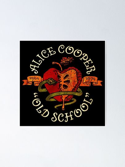 Alice Cooper Poster – Iconic Rock Band Wall Art