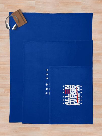  Allen Diggs 2020 Bills mafia Throw Blanket