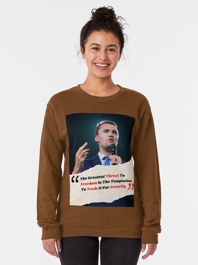 A Healthy Future Cut Short Pullover Sweatshirt