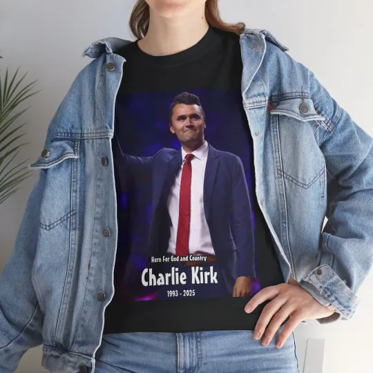 Charlie Kirk R.I.P. MAGA hero for truth unisex Short Sleeve Tee