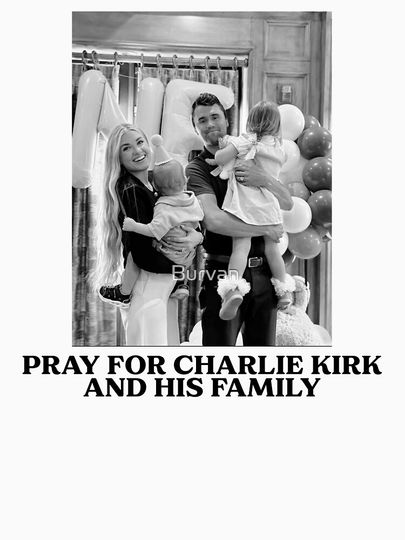 Pray For Charlie Kirk And His Family Pullover Hoodie