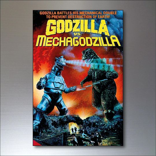 Vintage god zilla Film Poster Magnets