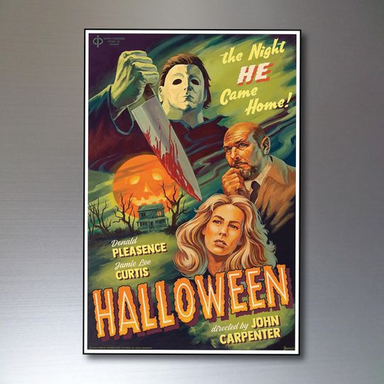Vintage Classic Horror movie film magnets