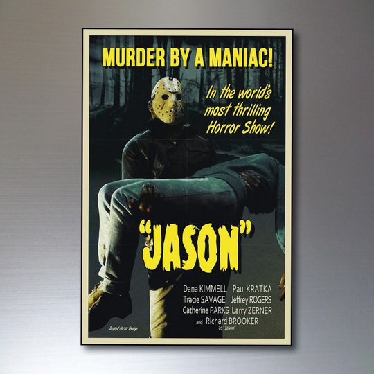 Vintage Classic Horror movie film magnets