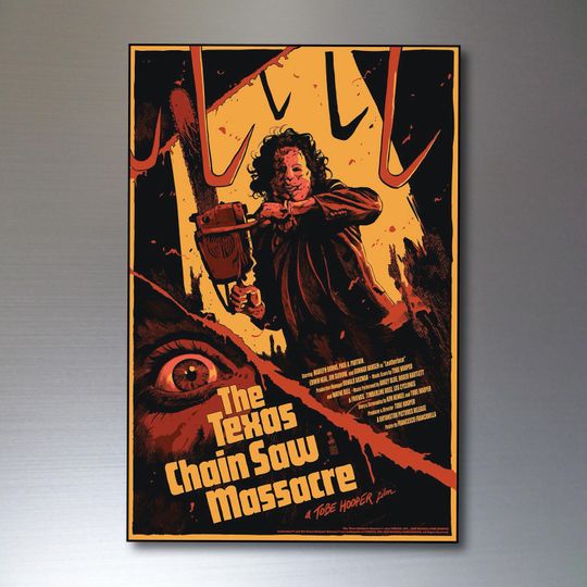 Vintage Classic Horror movie film magnets