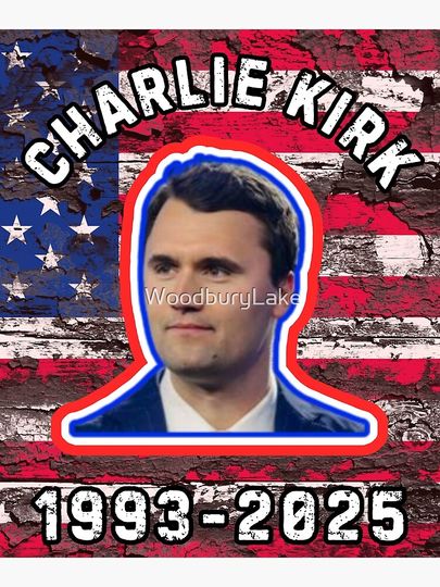 Rest In Peace Charlie Kirk Poster