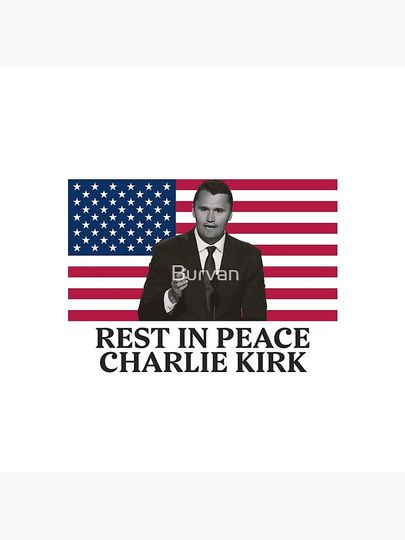 Rest In Peace Charlie Kirk Tote Bag