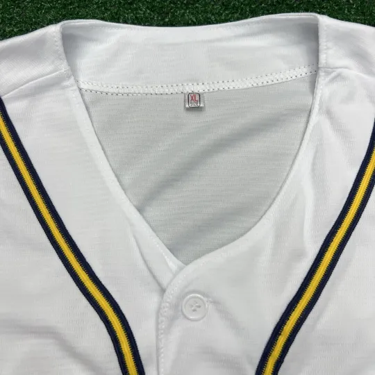 Savannah Bananas Baseball Jersey White #1 Adults