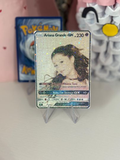 Ariana  Acrylic Card, Photo Card, Gift For Music Fan