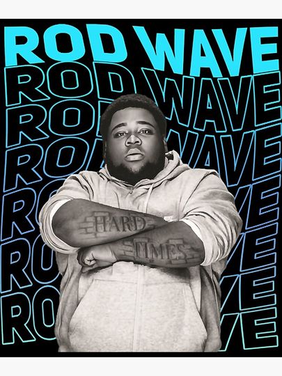 Rod Wave Poster Wall Art for Rapper Music Lovers