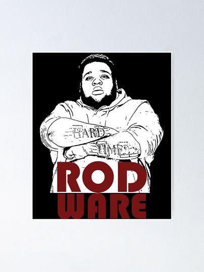 Rod Wave Poster Wall Art Print for Modern Spaces