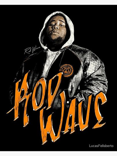 Rod Wave Poster Wall Print for Dorm Room Decoration