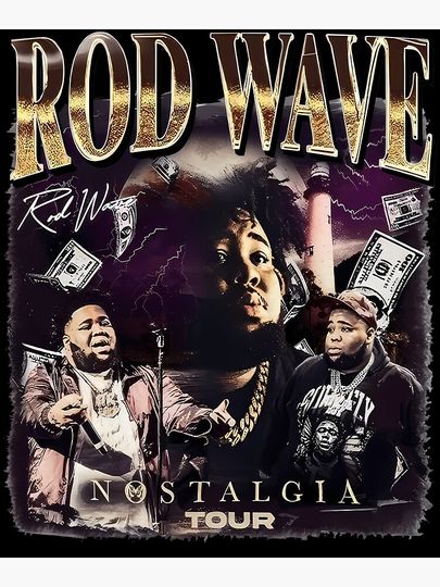 Rod Wave Poster Rapper Inspired Music Wall Art