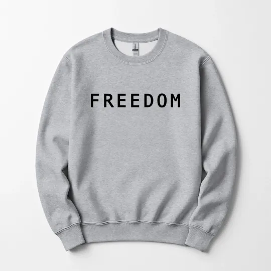 Freedom Charlie Kirk Sweatshirt Unisex Patriotic US Love America