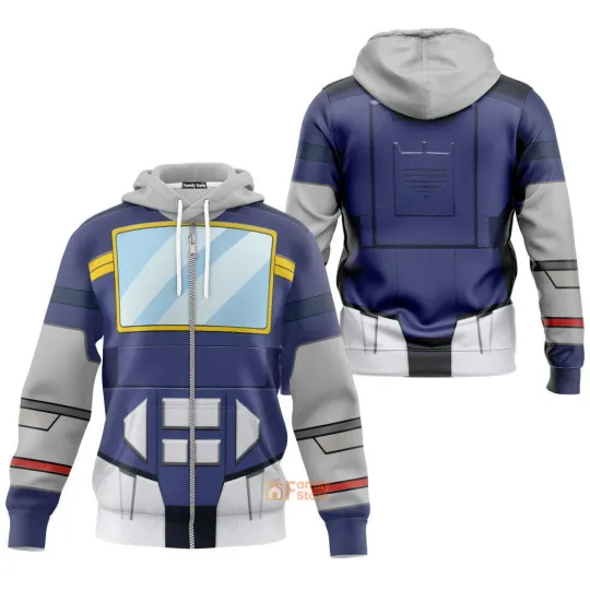 Transformers Soundwave Hoodie and Joggers Set Cosplay Costume