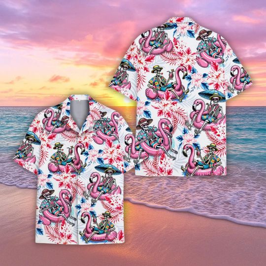 Flamingo Hawaiian Shirt
