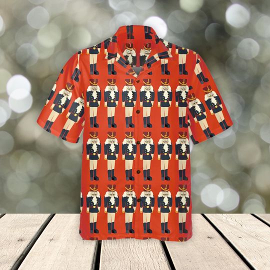 Christmas Nutcracker Hawaiian Shirt, Aloha Shirt