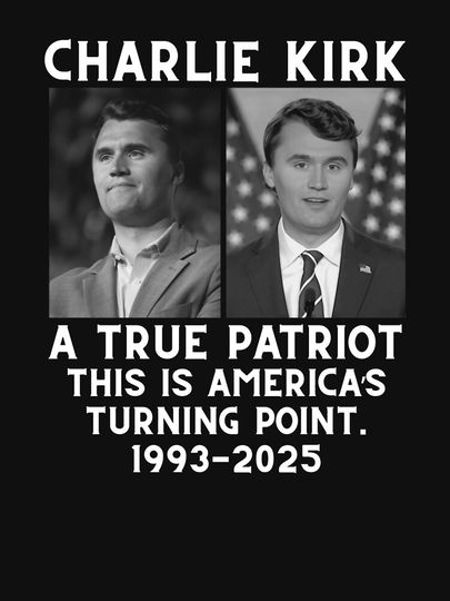 Charlie Kirk A True Patriot American Flag Pullover Sweatshirt