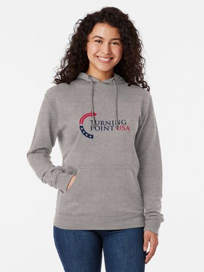 Turning Point USA Charlie Kirk  Lightweight Hoodie
