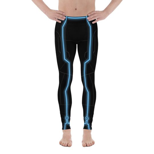 Men's Tron Inspired Leggings