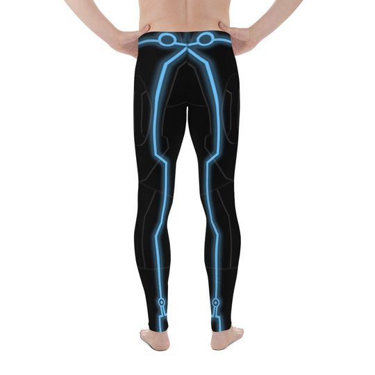 Men's Tron Inspired Leggings