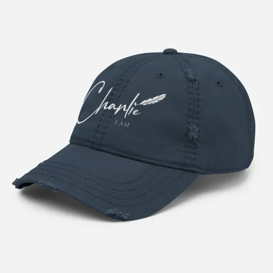 Charlie Kirk freedom Hat Unisex Distressed Cap