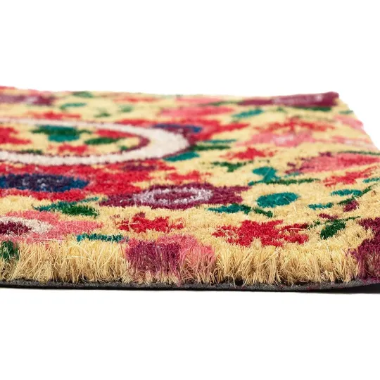Natural Coir Hello Spring Door Mat