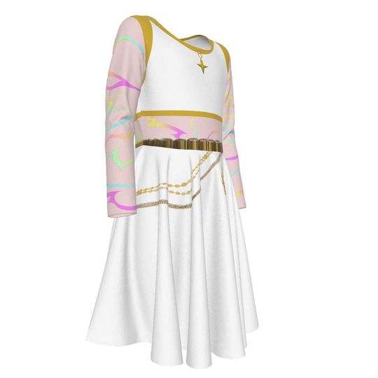 Rumi Demon Hunter - KPop - Costume -  Long Sleeve Dress