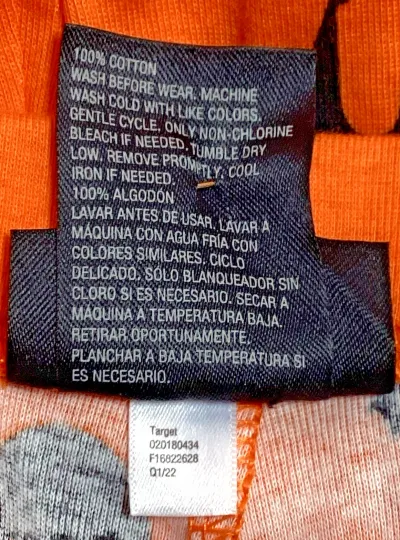 Hyde & Eek Boutique Size M Womens Halloween Pajamas/Orange, Black &amp