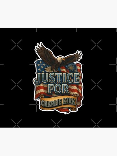 Justice For Charlie Kirk Blanket