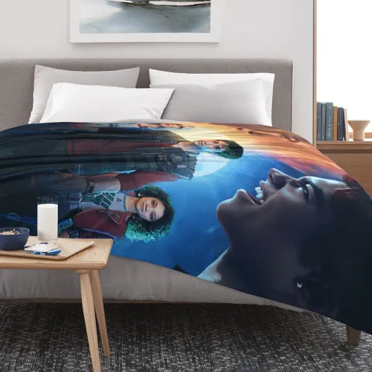 Zombies 4 Fleece Blanket, Cozy Lightweight Bed and Sofa Throw