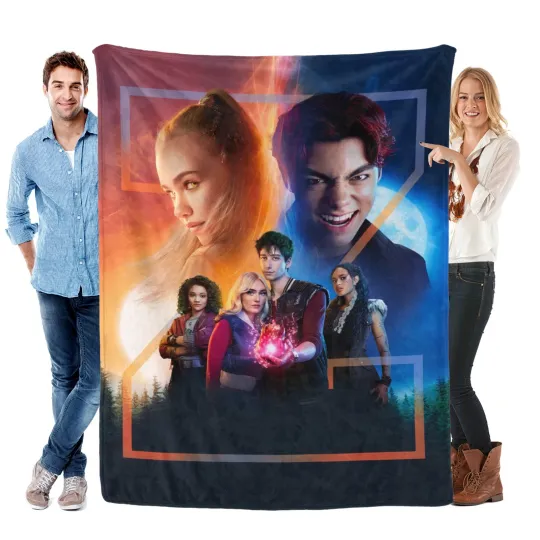 Zombies 4 Fleece Blanket, Cozy Lightweight Bed and Sofa Throw