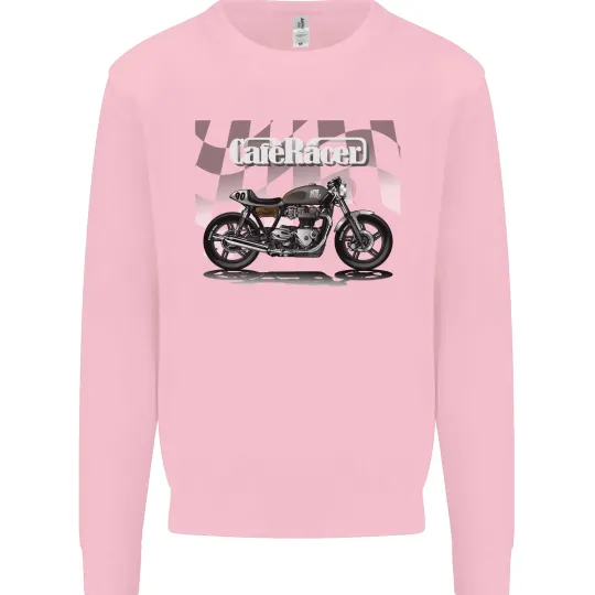 Cafe Racer Motorcycle Biker Men's Sweatshirt