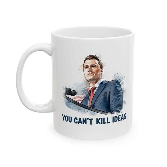 Charlie Kirk Coffee Mug America First Patriot Gift - 11oz 15oz