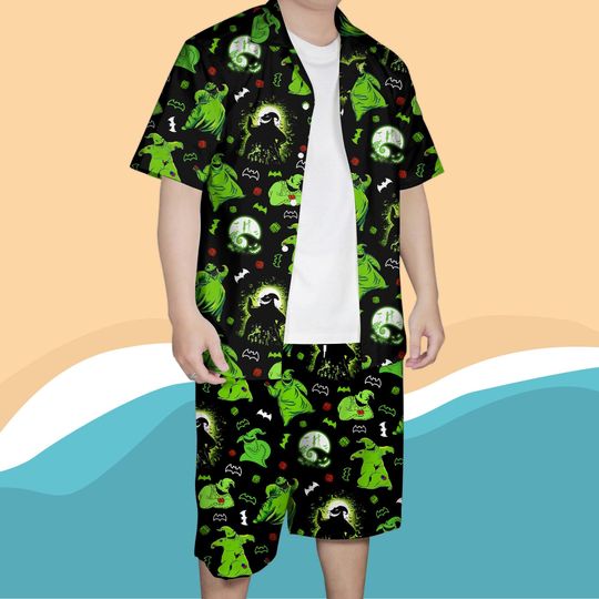 Oogie Boogie Halloween Hawaiian Shirt