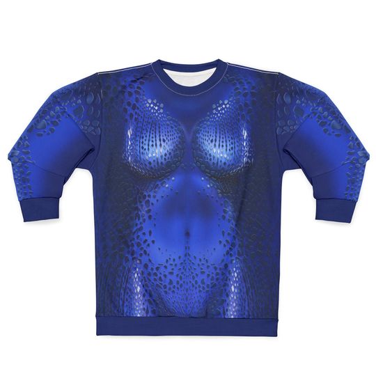Mystique 3D Sweater, Mutant Costume, X-Men Character Inspired Cosplay, Movie Fans Outfits, Raven Darkhlme, Comic-Con Apparel