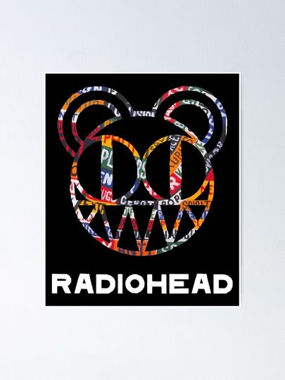 Radiohead Poster Classic Album Artwork Music Wall Decor