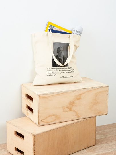 Chester A. Arthur Tote Bag