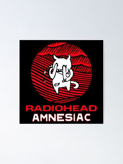 Radiohead Poster Music Band Wall Print Bedroom Decoration