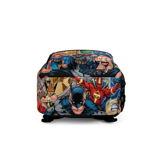 Superhero Backpack, Fun School Bag, Gift for Kids, Superhero Gift