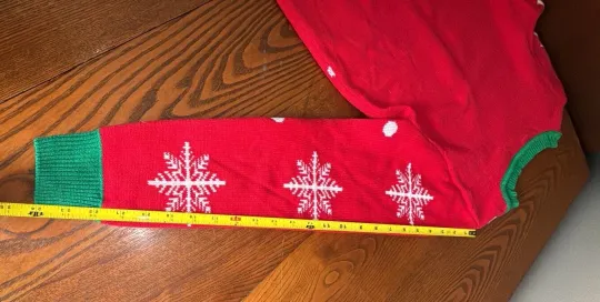 To Be Jolly Christmas Pullover Sweater Naughty Nice Changeable Sweater Medium